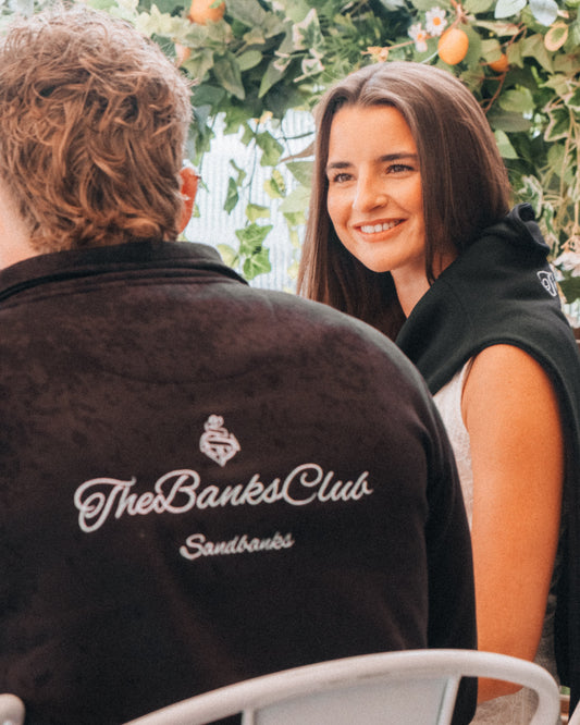 The Signature Quarter Zip — Black