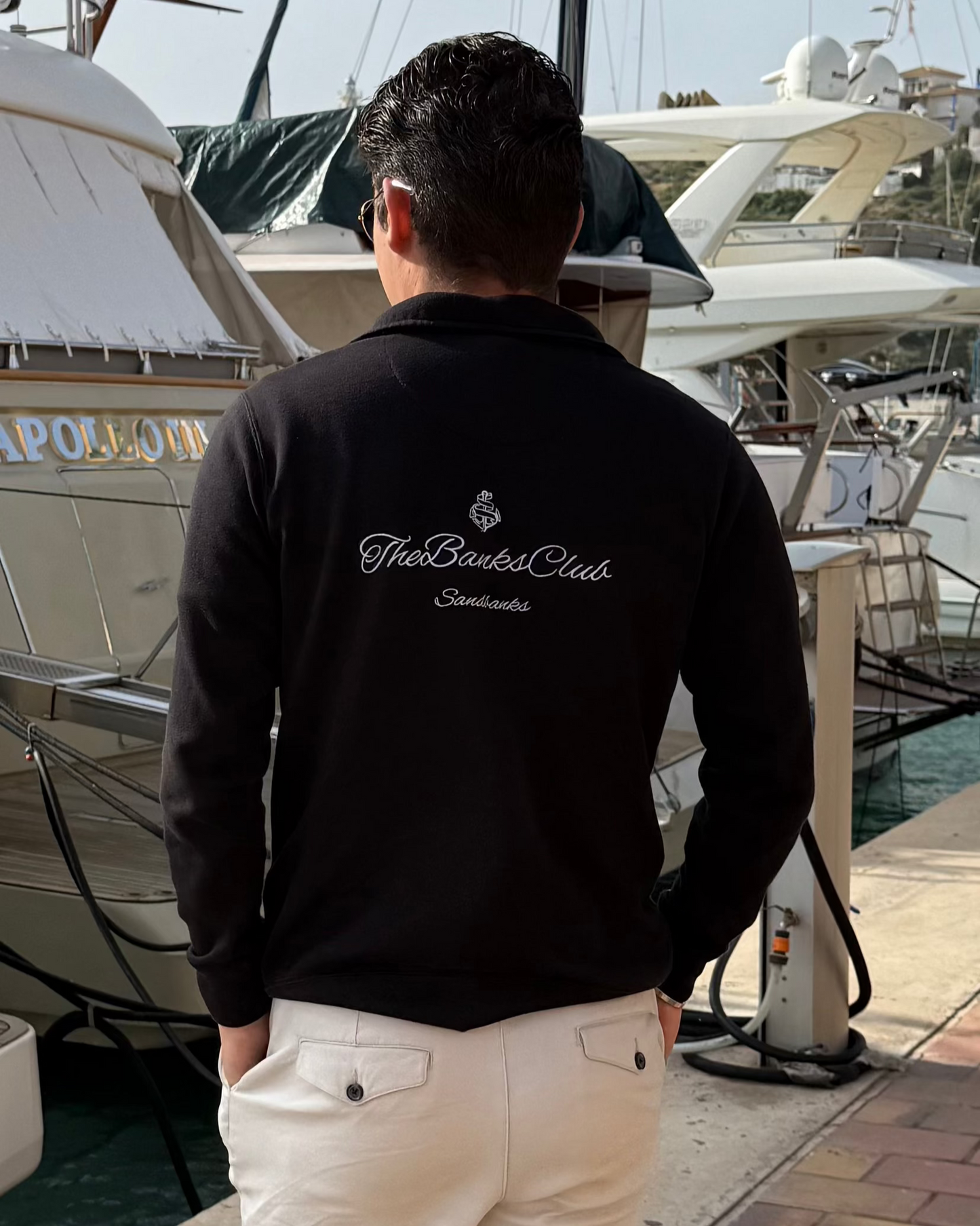 The Signature Quarter Zip — Deep Navy